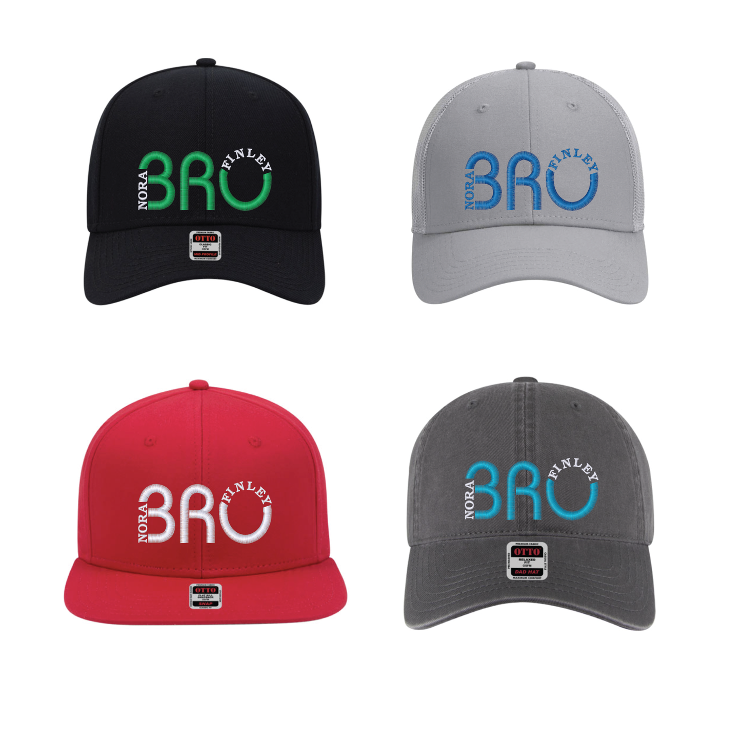 "BRO" Hat (Fully Customizable)