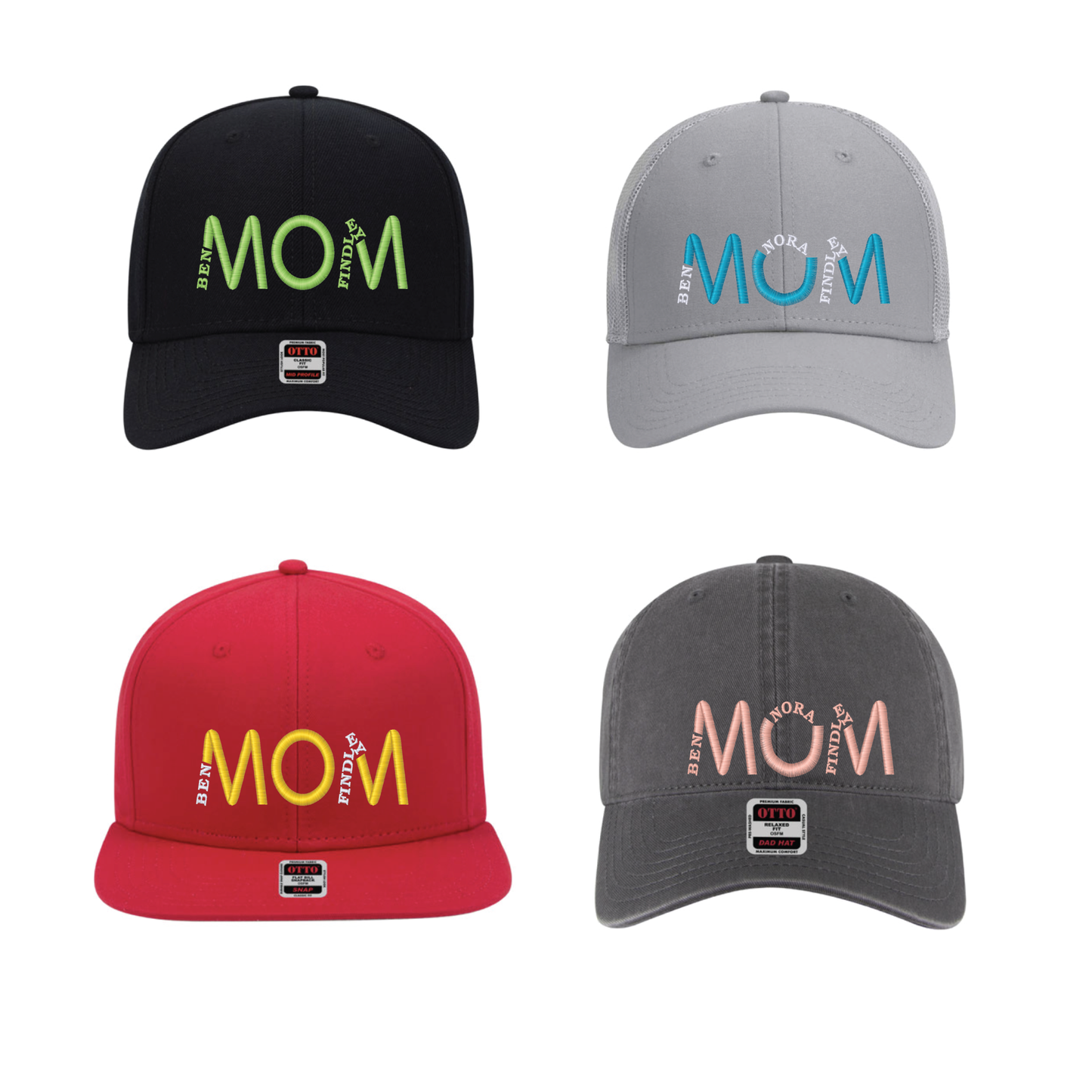 "MOM" Hat (Fully Customizable)