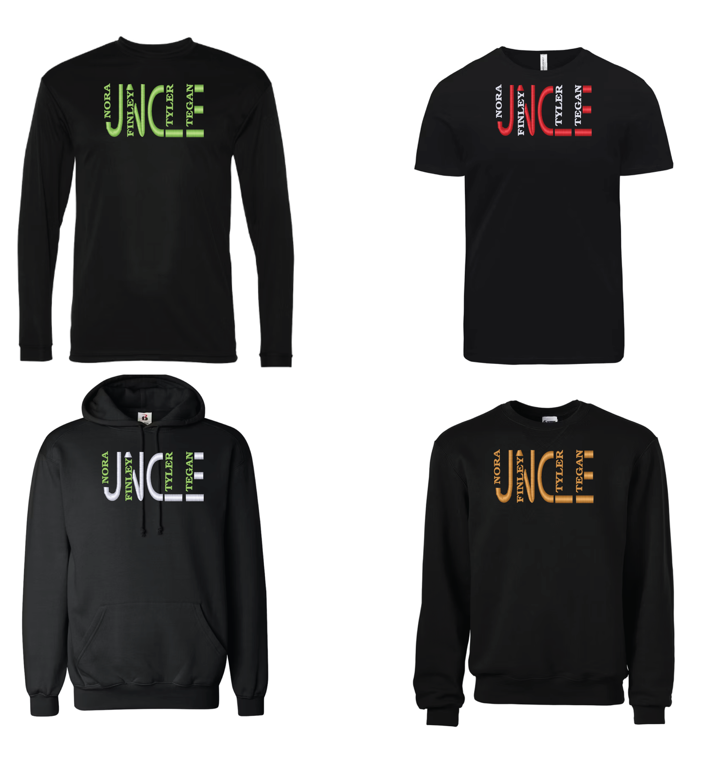 "UNCLE" Shirt (Fully Customizable)